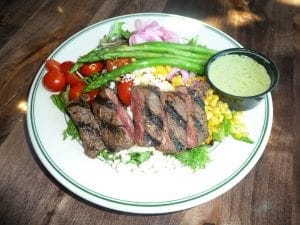 Steak salad
