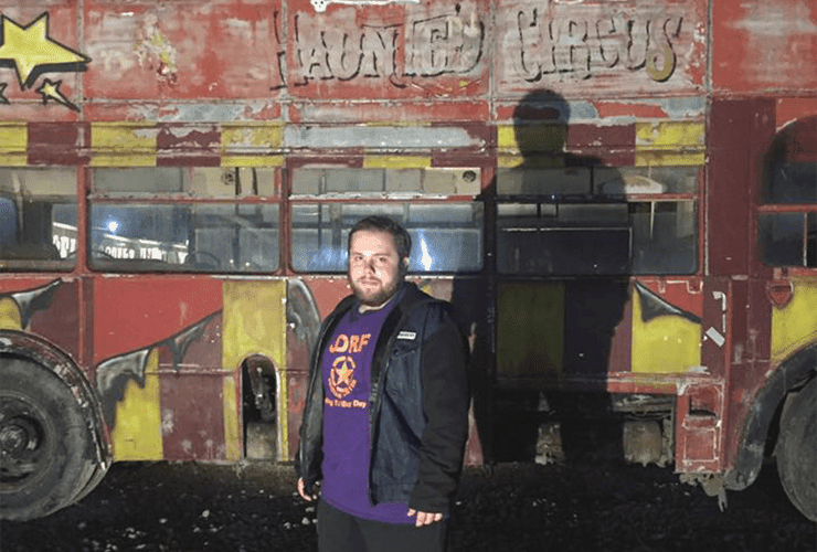 Devin Mullins spent a night with his family at the Haunted Circus and Zombie Hunt.