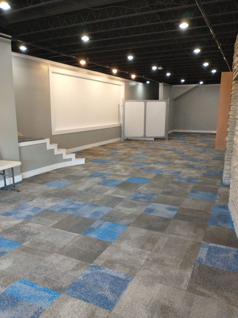 The newly renovated lobby at the Huish in Payson.