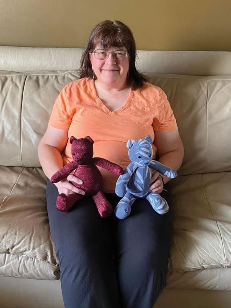 Sheryl Robbins with bears