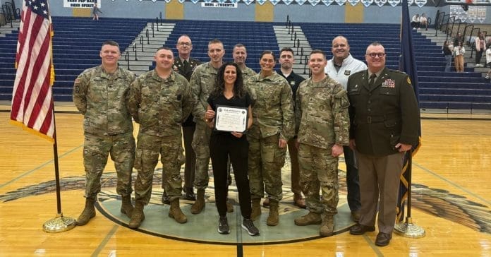 Jennifer Hughes of Salem joins the Army National Guard