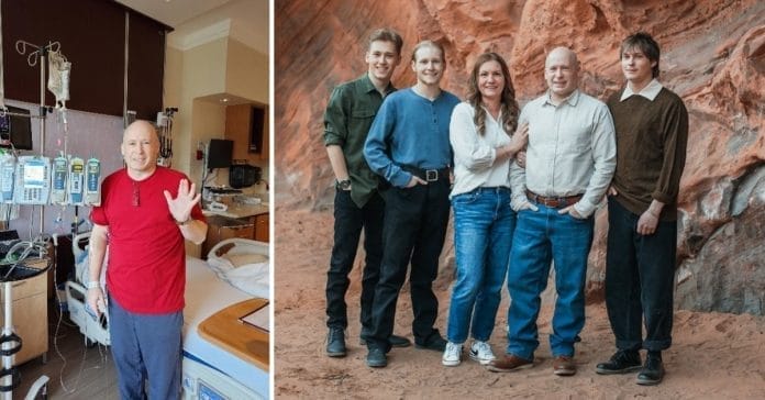 Brian Laney battles cancer.