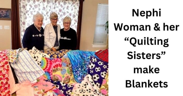 Quilting Sisters Make Blankets
