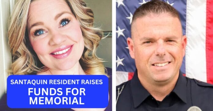 Santaquin resident organizes fundraiser to send local police department to Washington DC for Sergeant Hooser Memorial.