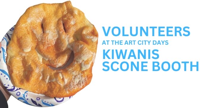 Springville Kiwanis Scone Booth