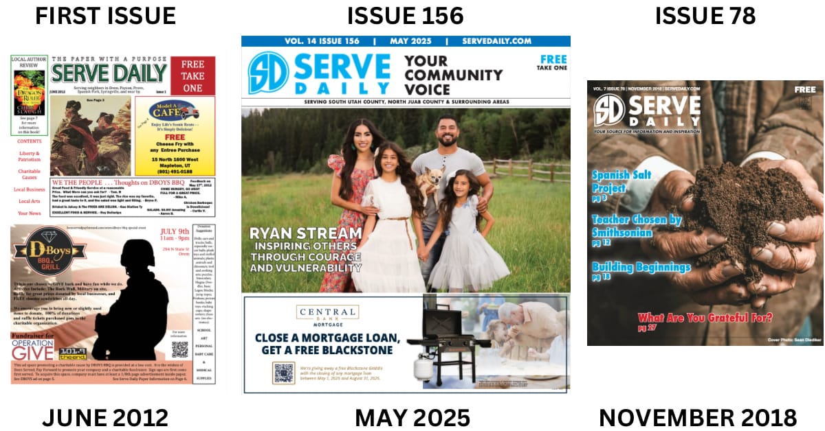 Serve Daily Celebrates 13 Years of Publishing and 156 Continuous Issues
