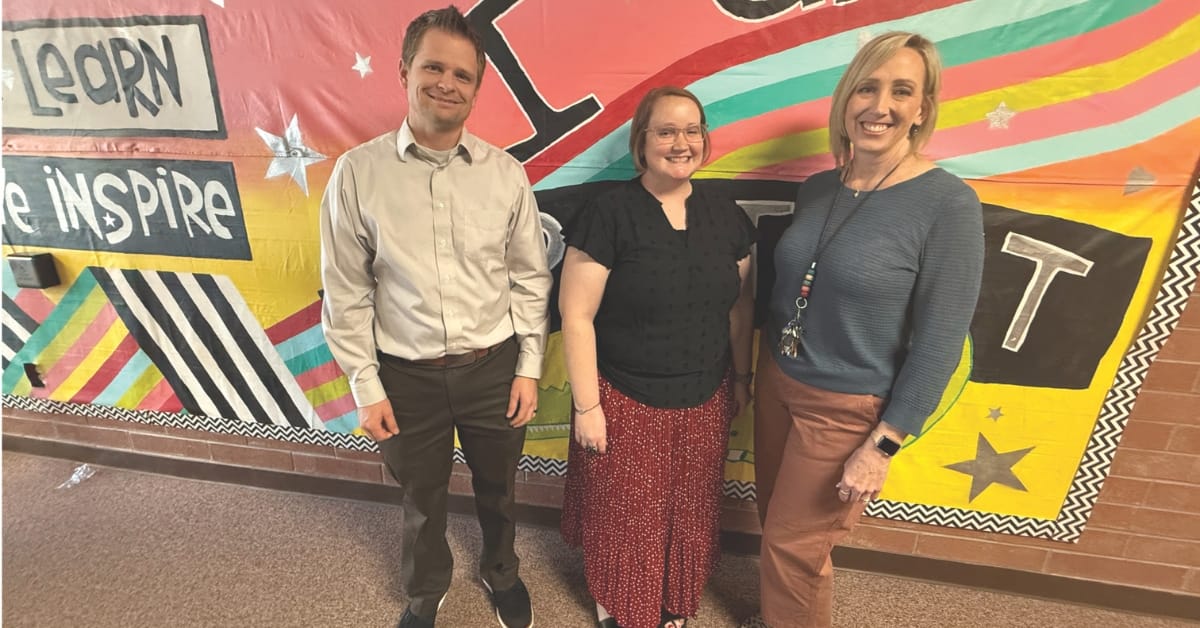 Teacher of the Month: Stephanie Truscott sponsored by Central Bank.