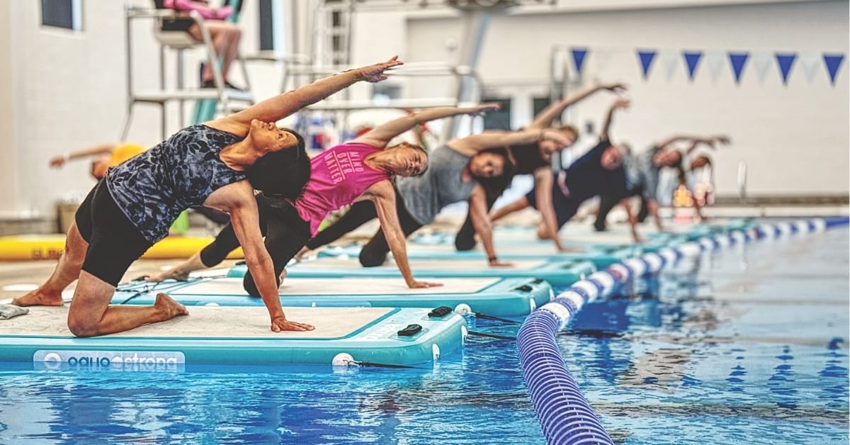 Finding Balance on Water The Healing Power of Glide Yoga.