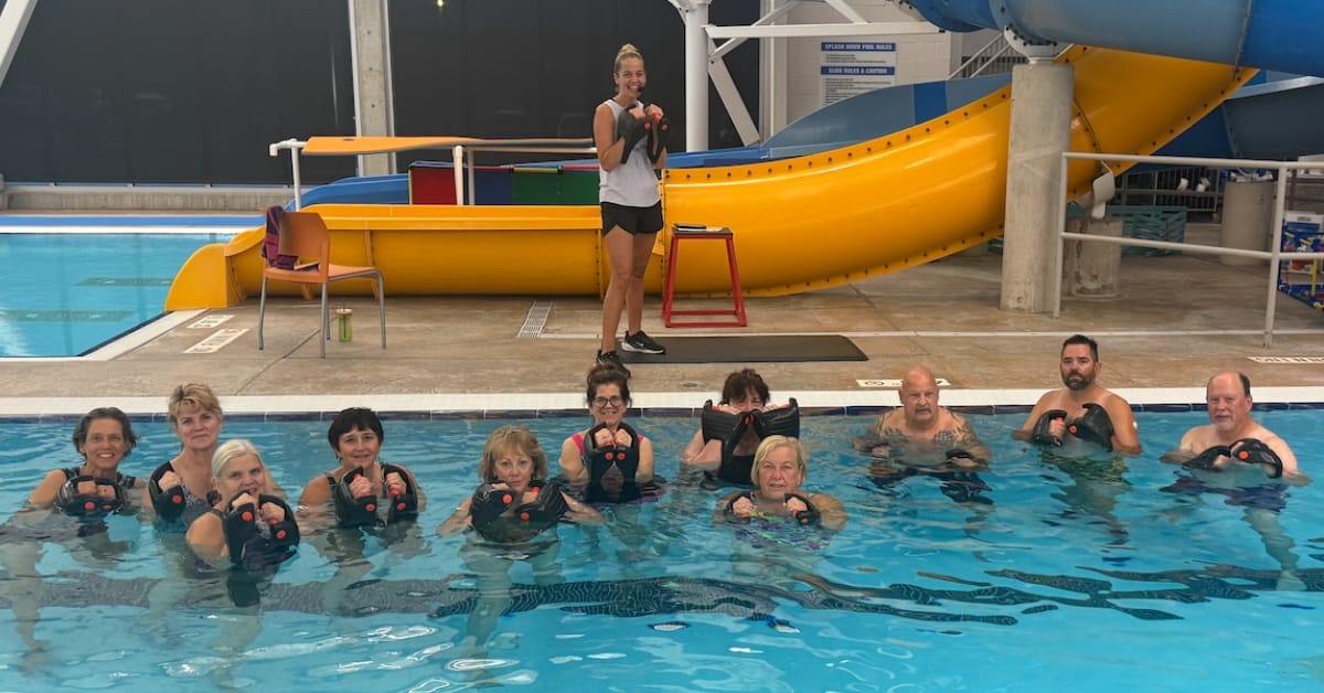 Making a Splash with Aqua Combat: Fitness, Fun, and Community at the Clyde Recreation Center.